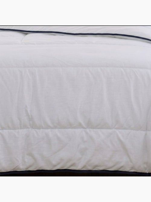 Bleu Câlin - Couette tempérée garnissage 300g/m2 - Kiabi