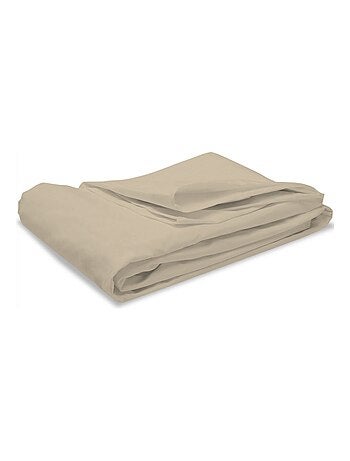Bleu Câlin - Drap housse uni Percale de coton 80 fils/cm²