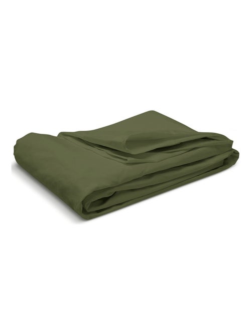 Bleu Câlin - Drap housse uni Percale de coton 80 fils/cm² - Kiabi