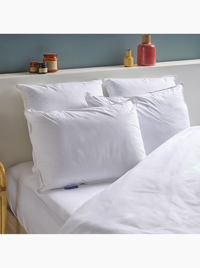 Bleu Câlin - Lot 2 oreillers ergonomiques antia-cariens Blanc - Kiabi