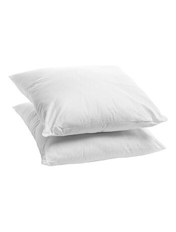 Bleu Câlin - Lot 2 oreillers moelleux anti-acariens