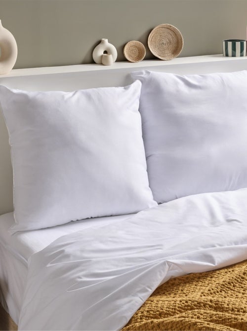 Bleu Câlin - Lot de 2 oreillers ferme anti-acariens - Kiabi