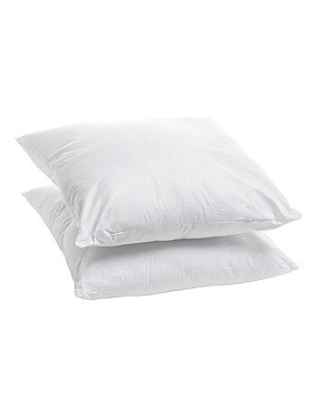 Bleu Câlin - Lot de 2 oreillers ferme coton bio