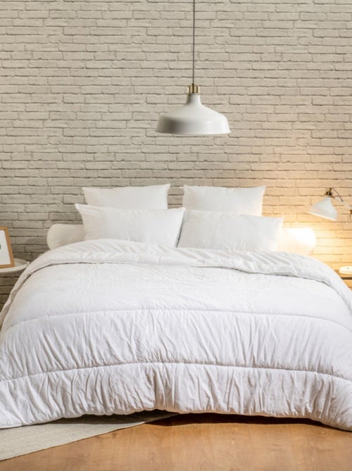 Bleu Câlin - Lot de 2 Oreillers moelleux Anti-transpiration Topcool - Kiabi