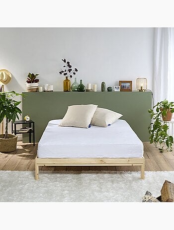 Bleu Câlin - Lot de 2 protèges-matelas Housse Intégrale Anti-punaises de lit