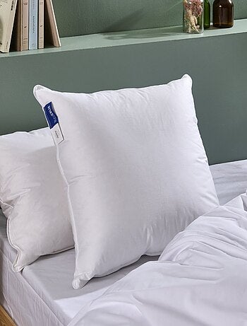 Bleu Câlin - Oreiller duvet moelleux 90% duvet canard