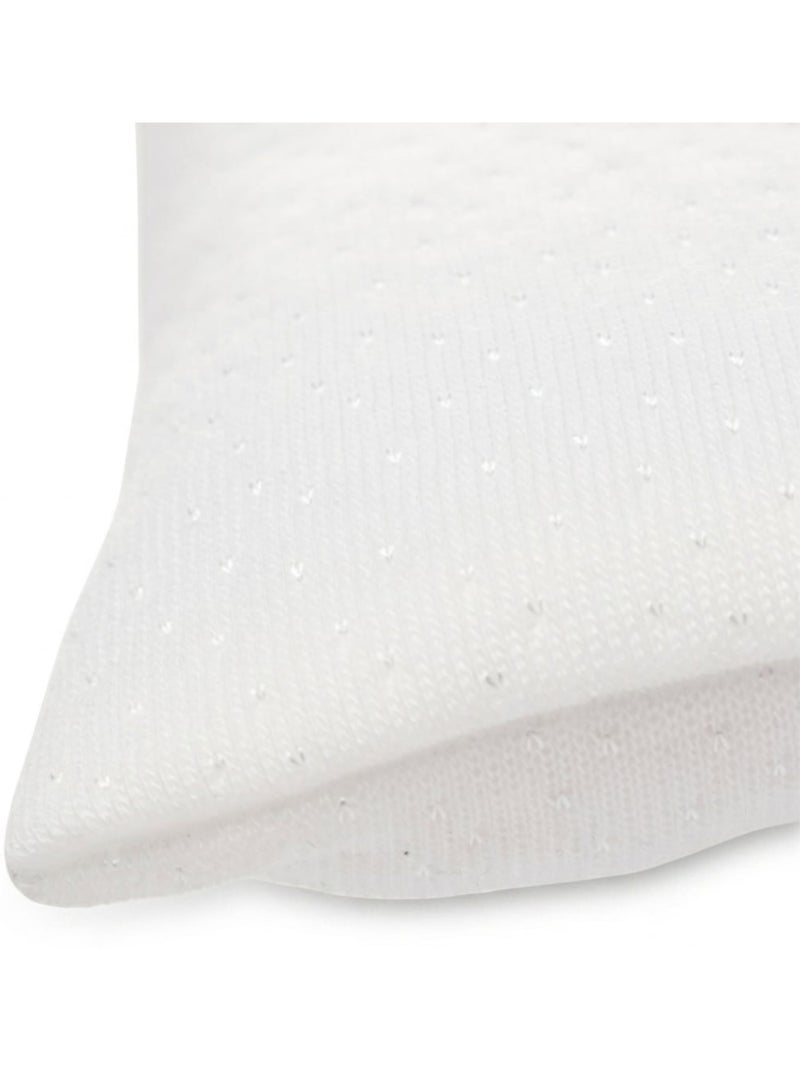 Bleu Câlin - Oreiller Enfant mi-ferme 40x60cm Spécial 3-5 ans Blanc - Kiabi