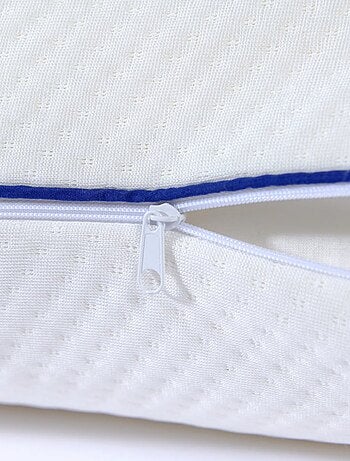 Bleu Câlin - Oreiller ergonomique mémoire forme bio