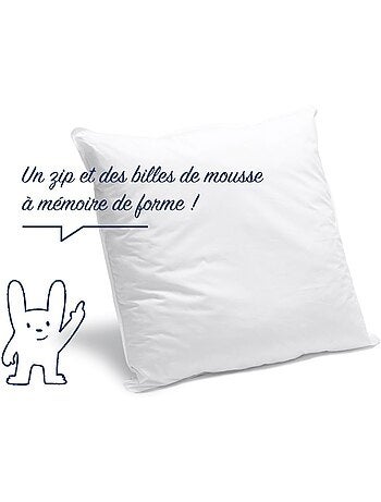 Bleu Câlin - Oreiller mémoire de forme mixte