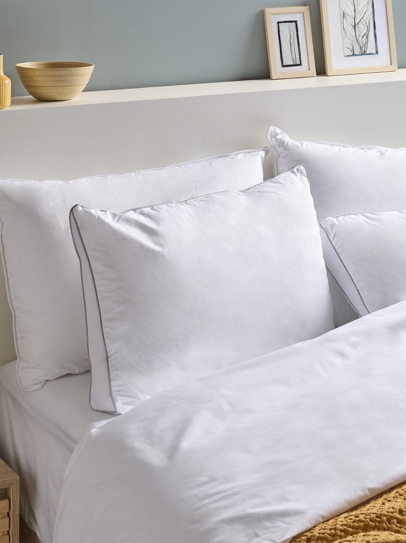 Bleu Câlin - Oreiller souple premium ventilé Blanc - Kiabi