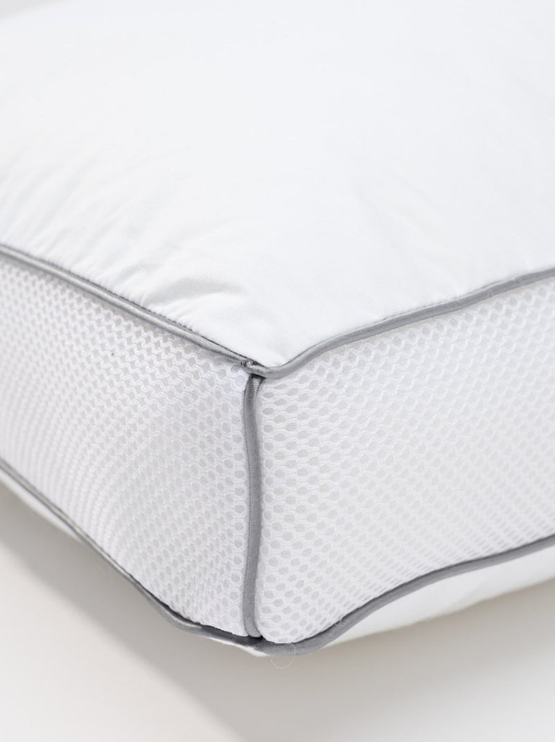 Bleu Câlin - Oreiller souple premium ventilé Blanc - Kiabi