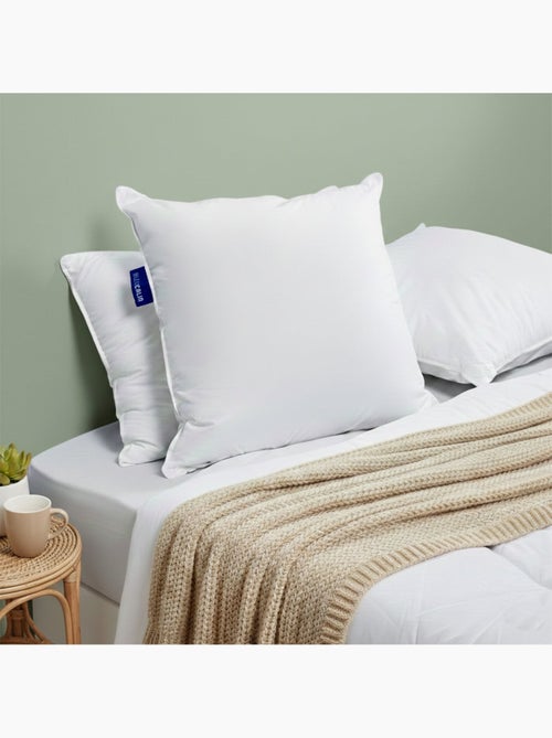 Bleu Câlin - Oreiller souple sensation duvet gonflant - Kiabi Bleu Câlin - Oreiller souple sensation duvet gonflant - Kiabi