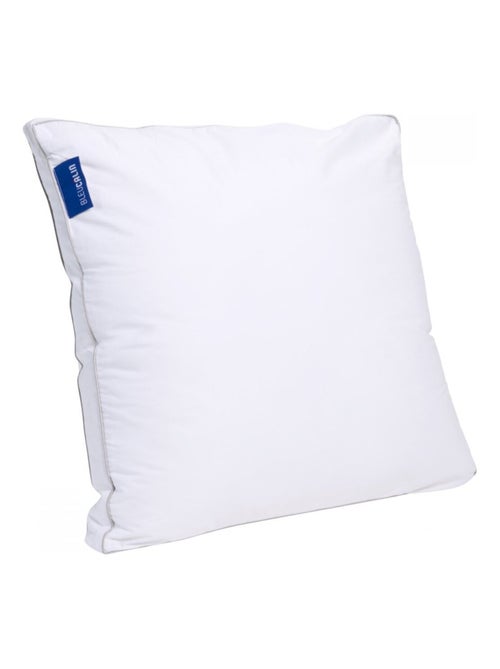 Bleu Câlin - Oreiller ultra moelleux volume Premium coton qualité percale - Kiabi Bleu Câlin - Oreiller ultra moelleux volume Premium coton qualité percale - Kiabi