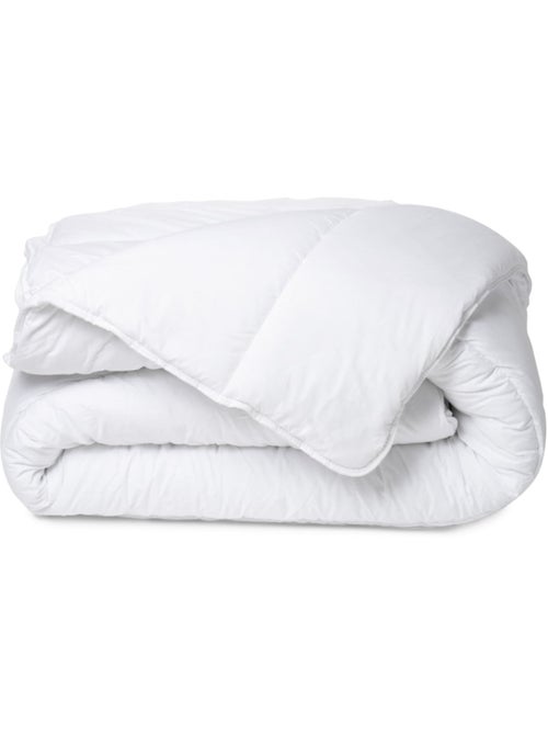 Bleu câlin - pack coton bio couette chaude + 1 ou 2 oreillers moelleux - Kiabi Bleu câlin - pack coton bio couette chaude + 1 ou 2 oreillers moelleux - Kiabi