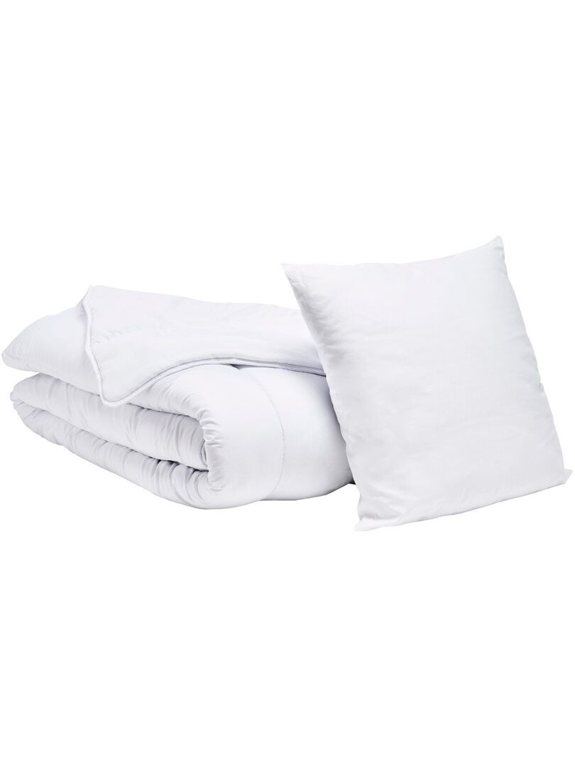 Traversin Moelleux Anti-acariens 140 Cm - Enveloppe Microfibre, Garnissage Polyester, Traitement Huile De Lin - 13