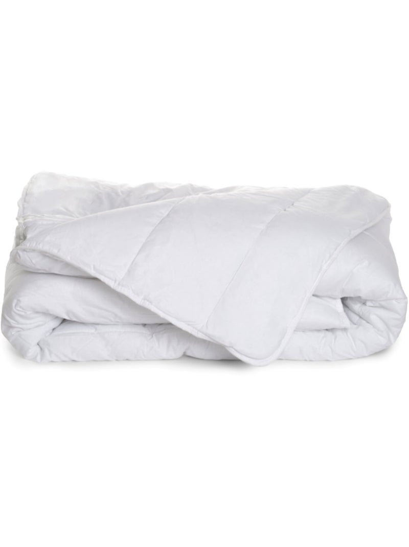 Bleu Câlin - Pack Été Couette légère + 1 ou 2 Oreillers Anti-acariens Traitement Naturel Blanc - Kiabi