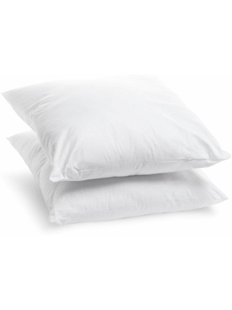 Bleu Câlin - Pack Été Couette légère + 1 ou 2 Oreillers Anti-acariens Traitement Naturel Blanc - Kiabi