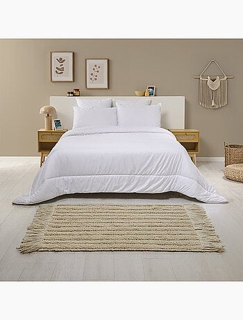 Bleu Câlin - Pack Été Couette légère + 1 ou 2 Oreillers Anti-transpiration Topcool