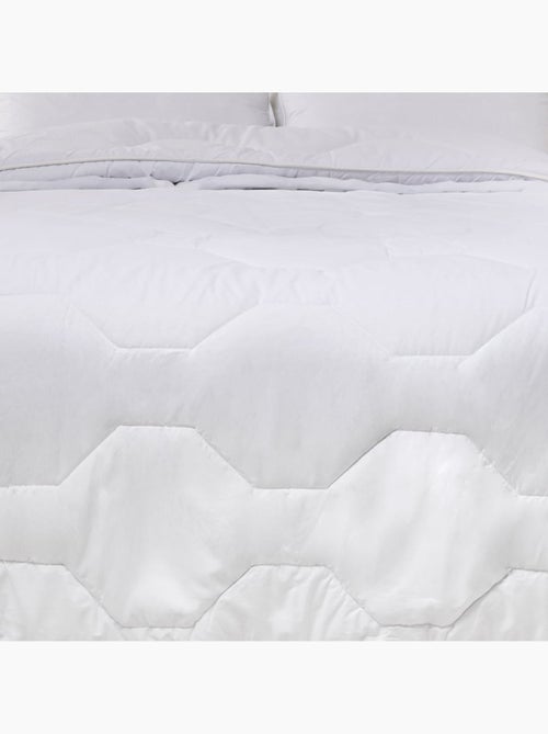 Bleu câlin - pack hôtel couette très chaude + 1 ou 2 oreillers moelleux - Kiabi