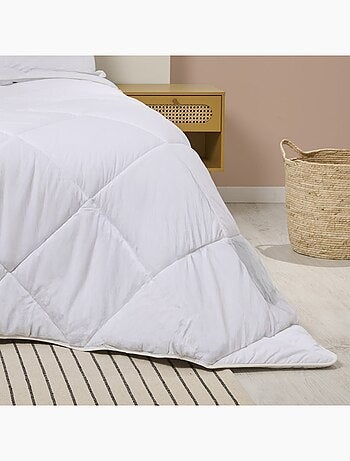 Bleu Câlin - Pack Lavable à 95 Couette Chaude + 1 ou 2 Oreillers Moelleux