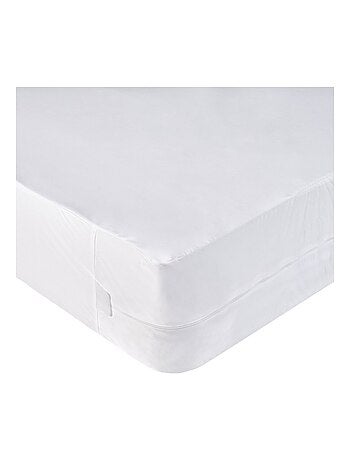 Bleu Câlin - Pack Protège-matelas + 1 ou 2 Protège Oreillers Anti-punaises de Lit