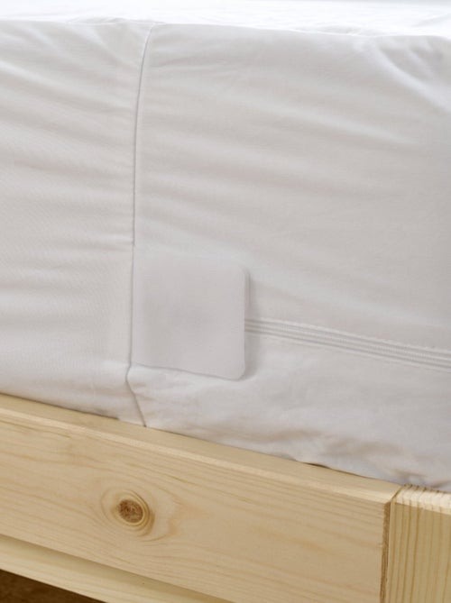 Bleu Câlin - Protège matelas Housse Intégrale Anti-punaises de lit - Kiabi