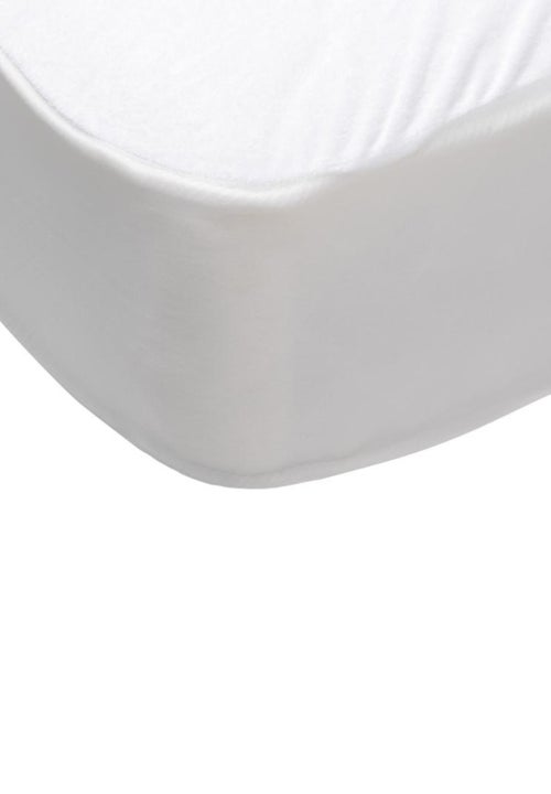 Bleu Câlin - Protège matelas Molleton Anti-acariens - Kiabi Bleu Câlin - Protège matelas Molleton Anti-acariens - Kiabi
