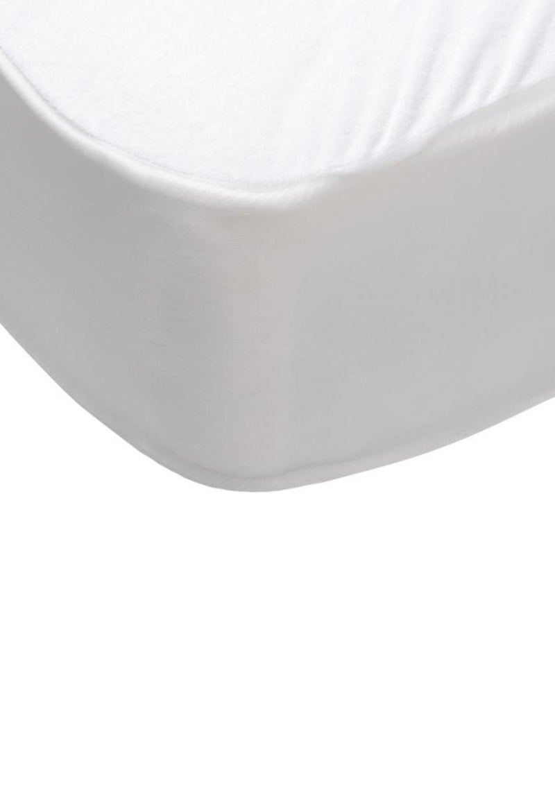 Bleu Câlin - Protège matelas Molleton Anti-acariens Blanc Blanc - Kiabi