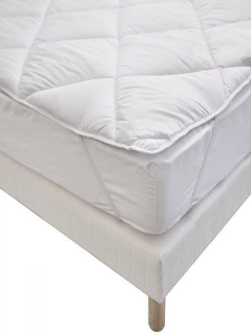 Bleu Câlin - Surmatelas moelleux anti-transpiration - Kiabi