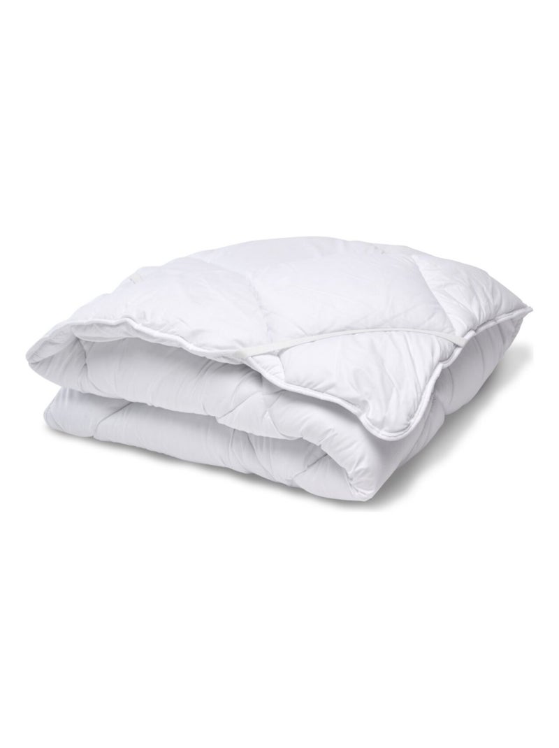 Bleu Câlin - Surmatelas moelleux anti-transpiration Blanc - Kiabi