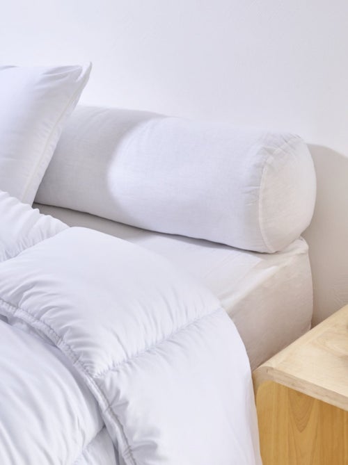 Bleu Câlin - Traversin ferme enveloppe coton - Kiabi