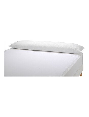 Bleu Câlin - Traversin plat mémoire de forme mixte