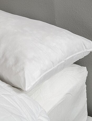 Bleu Câlin - Traversin plat mémoire de forme mixte