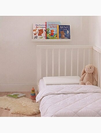 Bleu C?lin - Oreiller Enfant mi-ferme 40x60cm Sp?cial 3-5 ans