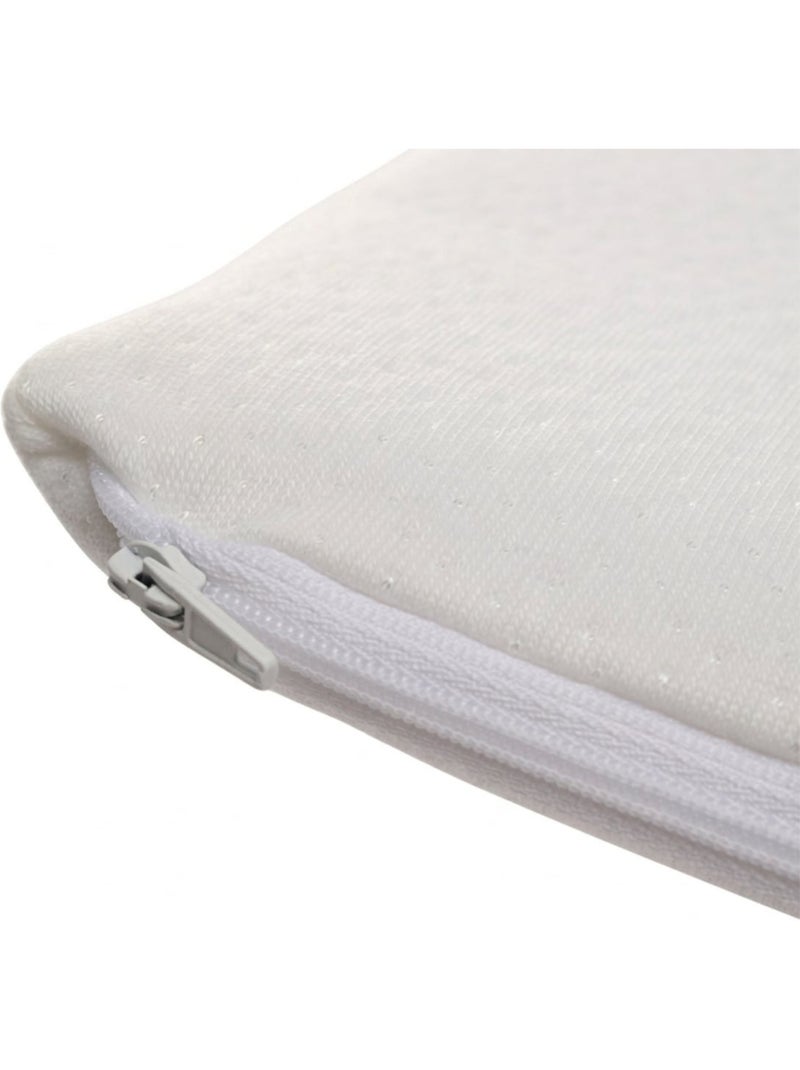 Bleu C?lin - Oreiller Enfant mi-ferme 40x60cm Sp?cial 3-5 ans Blanc - Kiabi