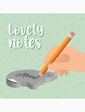 Bloc-Notes Adhésif - Lovely Notes