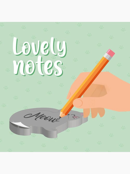 Bloc-Notes Adhésif - Lovely Notes - Kiabi