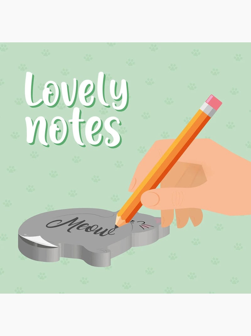 Bloc-Notes Adhésif - Lovely Notes Blanc - Kiabi