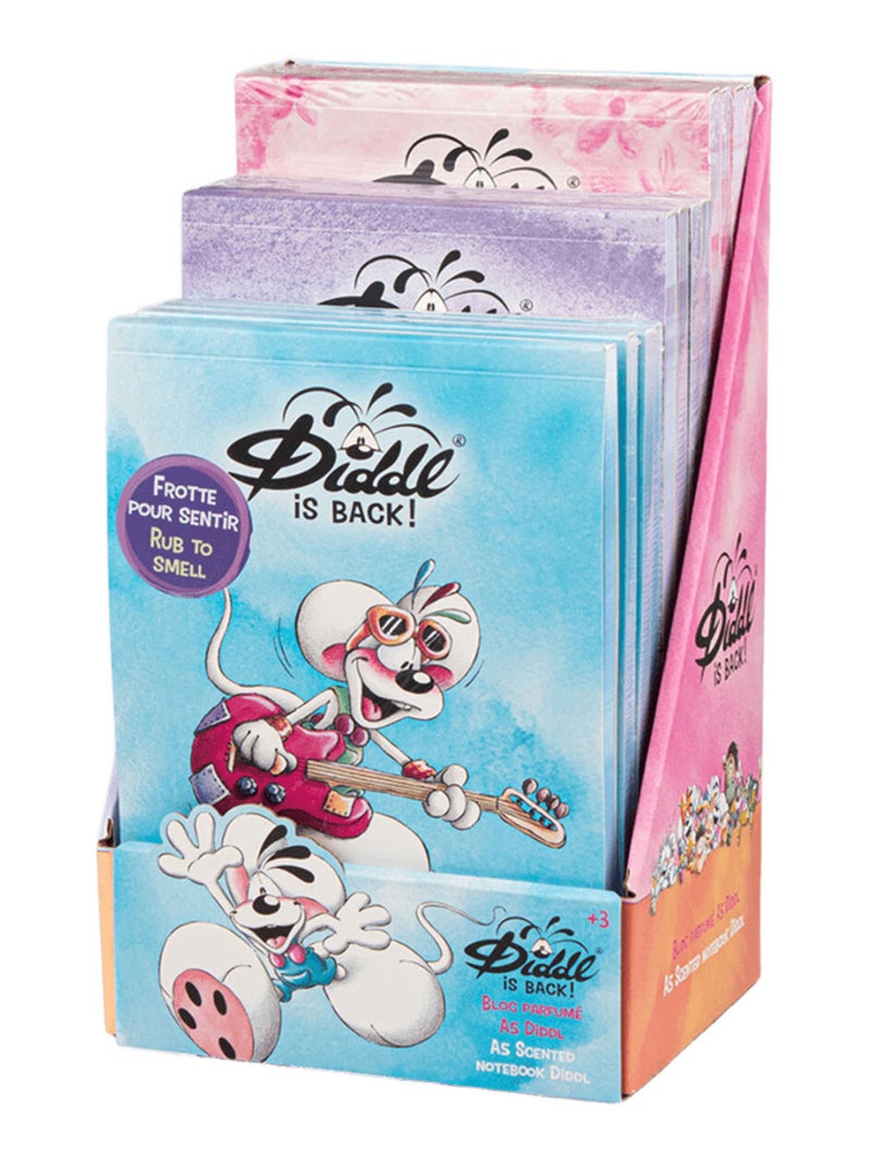 Bloc-notes Diddl parfumé A5 modèle aléatoire Multicolore - Kiabi
