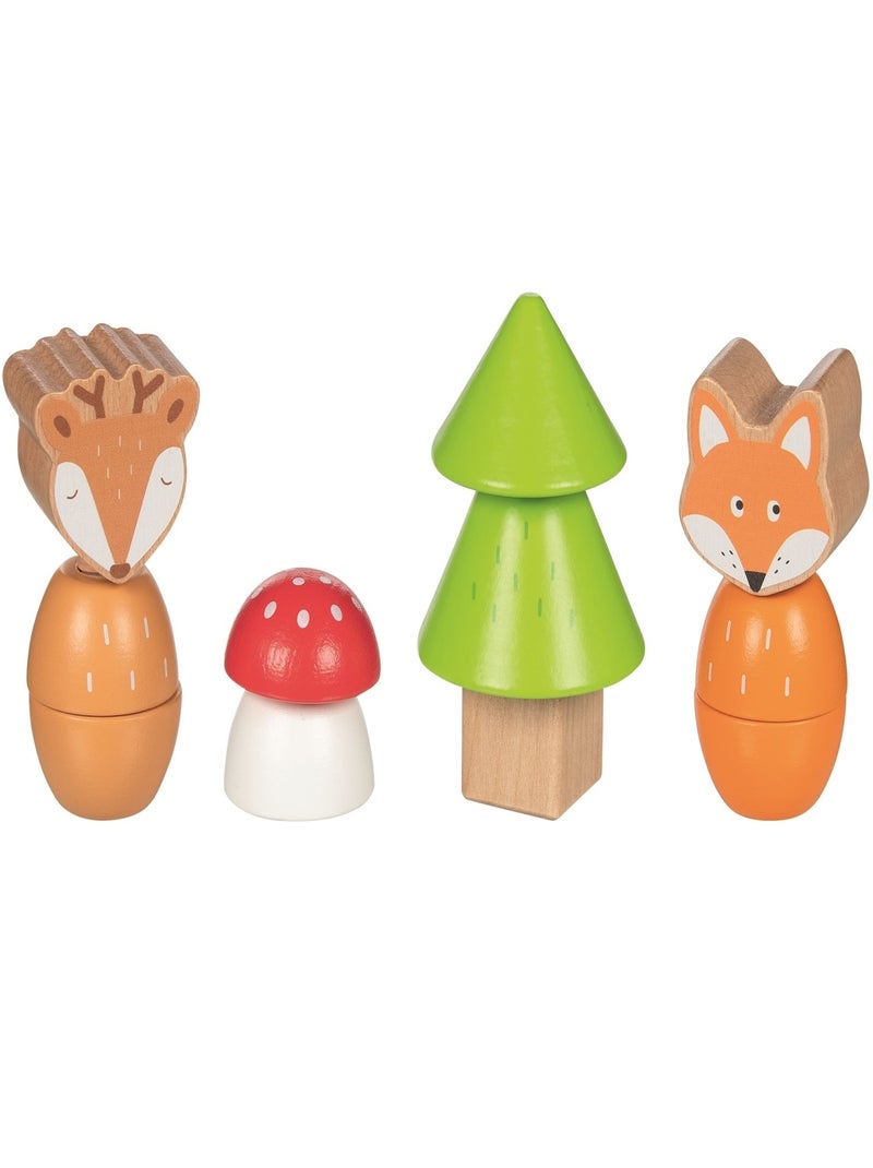 Blocs à visser Les amis de la forêt Beige - Kiabi