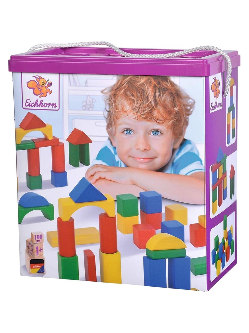 Blocs de construction en bois 100 pcs - N/A - Enfant - 0.00€ - Kiabi