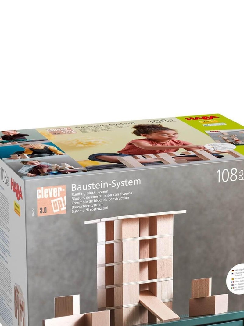 Blocs de construction en bois : 108 pièces N/A - Kiabi