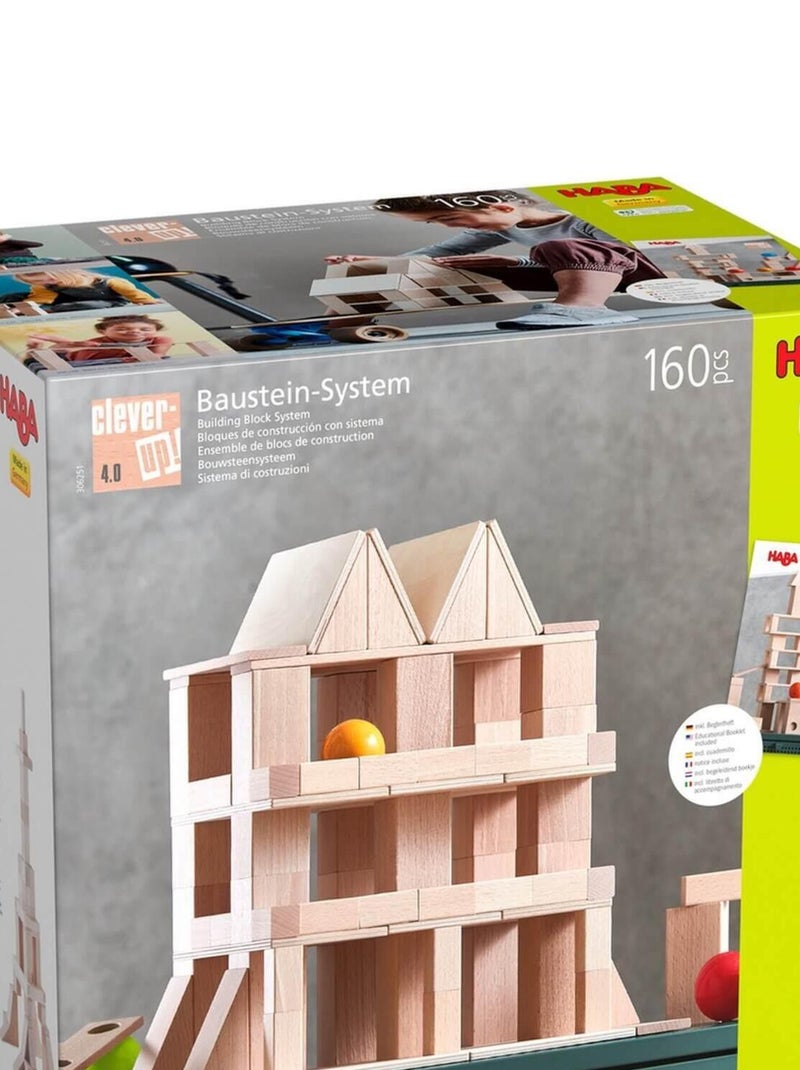 Blocs de construction en bois : 160 pièces N/A - Kiabi