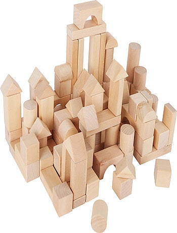 Blocs de construction Naturel 100 pcs