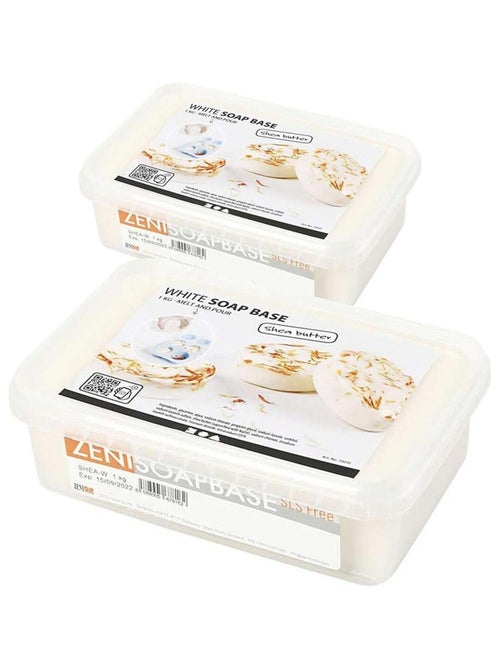 Blocs de savon au beurre de karité - 2 kg - Creotime - Kiabi