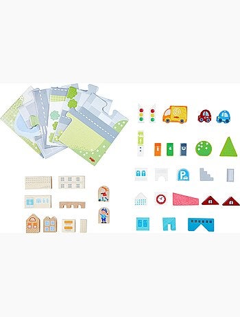 Blocs et puzzle vie citadine