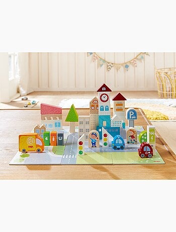 Blocs et puzzle vie citadine