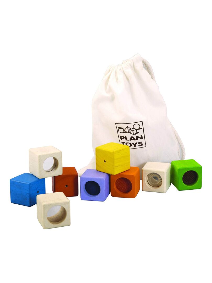 Blocs sensoriels (9 cubes) N/A - Kiabi