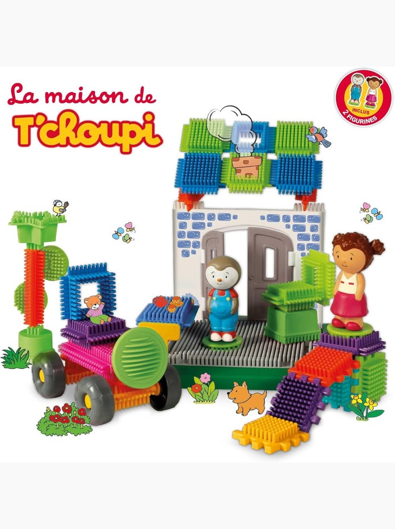 Bloko 60 pièces maison de t'choupi - bloko Multicolore - Kiabi
