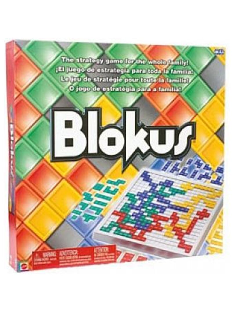 présentation du jeu de stratégie Blokus